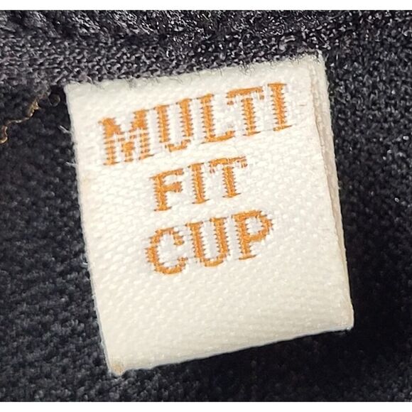 ArteSanDs Black Size 12+ One Piece Swimsuit Front Black Zipper Multi Fit Cup - Picture 4 of 16